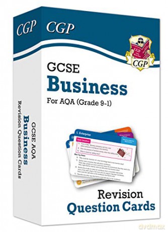 New Grade 9-1 GCSE Business AQA Revision Question Cards: perfect for home learning and 2021 assessments (CGP GCSE Business 9-1 Revision) [KSIĄŻKA]