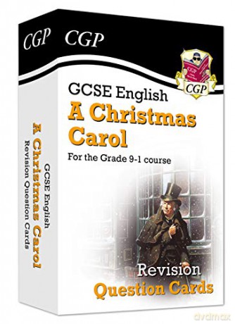New Grade 9-1 GCSE English - A Christmas Carol Revision Question Cards: perfect for home learning and 2021 assessments (CGP GCSE English 9-1 Revision) [KSIĄŻKA]