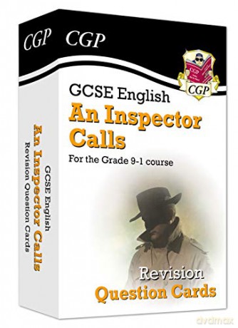 New Grade 9-1 GCSE English - An Inspector Calls Revision Question Cards: perfect for home learning and 2021 assessments (CGP GCSE English 9-1 Revision) [KSIĄŻKA]