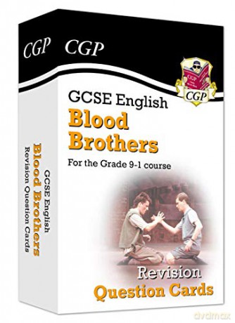 New Grade 9-1 GCSE English - Blood Brothers Revision Question Cards: perfect for home learning and 2021 assessments (CGP GCSE English 9-1 Revision) [KSIĄŻKA]