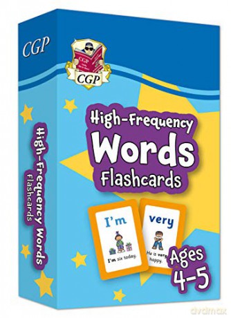 New High-Frequency Words Flashcards for Ages 4-5: perfect for catch-up and home learning (CGP Primary Fun Home Learning) [KSIĄŻKA]