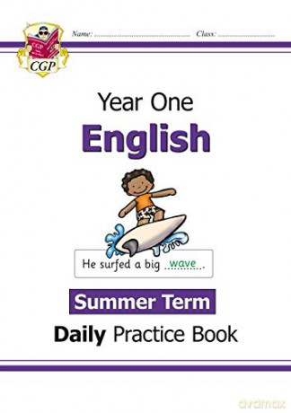 New KS1 English Daily Practice Book: Year 1 - Summer Term: perfect for catch-up and home learning (CGP KS1 English) [KSIĄŻKA]
