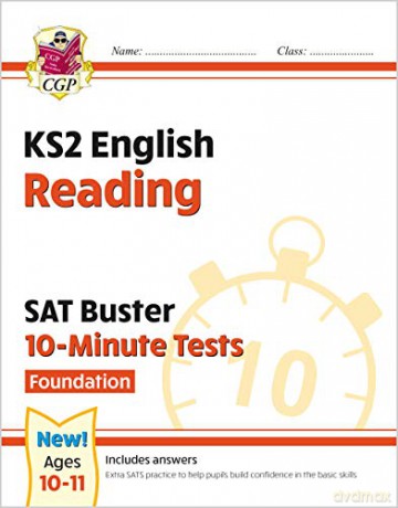 New KS2 English SAT Buster 10-Minute Tests: Reading - Foundation: superb for learning at home (CGP KS2 English SATs) [KSIĄŻKA]