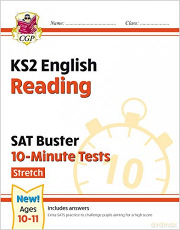 New KS2 English SAT Buster 10-Minute Tests: Reading - Stretch: superb for learning at home (CGP KS2 English SATs) [KSIĄŻKA]
