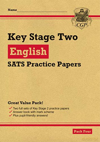 New KS2 English SATS Practice Papers: Pack 4 (for the 2020 tests) (CGP KS2 SATs Practice Papers) [KSIĄŻKA]