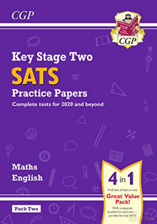 New KS2 Maths and English SATS Practice Papers Pack (for the 2021 tests) - Pack 2 (CGP KS2 SATs Practice Papers) [KSIĄŻKA]