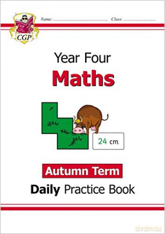 New KS2 Maths Daily Practice Book: Year 4 - Autumn Term: perfect for home learning (CGP KS2 Maths) [KSIĄŻKA]