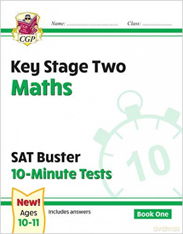 New KS2 Maths SAT Buster 10-Minute Tests - Book 1 (for the 2021 tests) (CGP KS2 Maths SATs) [KSIĄŻKA]