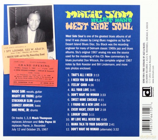 Magic Sam: West Side Soul [CD]