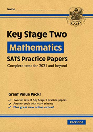 New KS2 Maths SATS Practice Papers: Pack 1 - for the 2021 tests (with free Online Extras) (CGP KS2 SATs Practice Papers) [KSIĄŻKA]