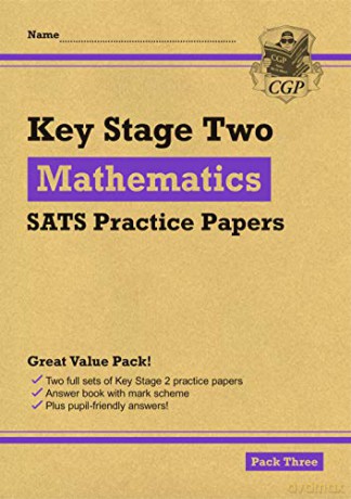 New KS2 Maths SATS Practice Papers: Pack 3 (for the 2020 tests) (CGP KS2 SATs Practice Papers) [KSIĄŻKA]