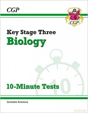 New KS3 Biology 10-Minute Tests (with answers): ideal for home learning and catch-up (CGP KS3 Science) [KSIĄŻKA]