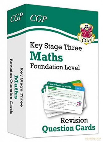 New KS3 Maths Revision Question Cards - Foundation: perfect for home learning and catch-up (CGP KS3 Maths) [KSIĄŻKA]