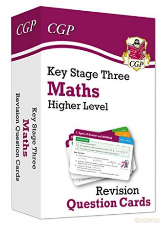 New KS3 Maths Revision Question Cards - Higher: perfect for home learning and catch-up (CGP KS3 Maths) [KSIĄŻKA]