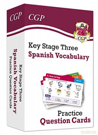 New KS3 Spanish: Vocabulary Practice Question Cards (CGP KS3 Languages) [KSIĄŻKA]