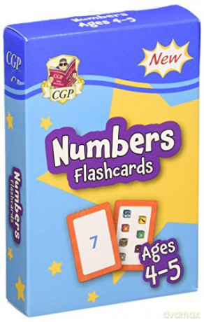 New Numbers Flashcards for Ages 4-5: ideal for catch-up and home learning (CGP Primary Fun Home Learning) [KSIĄŻKA]