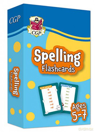 New Spelling Flashcards for Ages 5-7: ideal for catch-up and home learning (CGP Primary Fun Home Learning) [KSIĄŻKA]