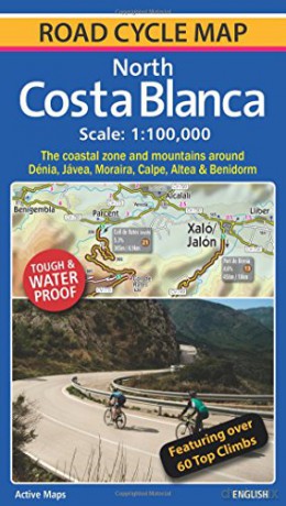 North Costa Blanca: Road Cycle Map - Richard Ross [KSIĄŻKA]