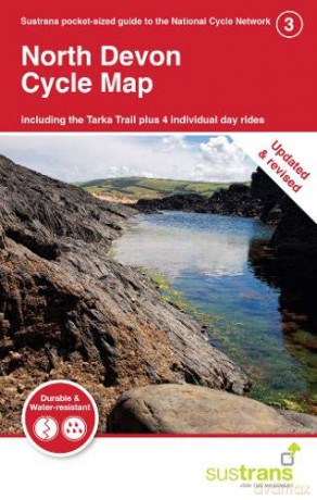 North Devon Cycle Map: Including the Tarka Trail plus 4 individual day rides (Sustrans pocket-sized guide to the National Cycle Network) [KSIĄŻKA]