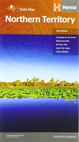 Northern Territory state - Hema Maps [KSIĄŻKA]