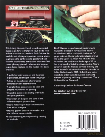 Painting and Lining Model Locomotives and Coaches - Geoff Haynes [KSIĄŻKA]