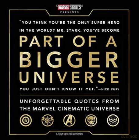 Part of a Bigger Universe: Unforgettable Quotes from the Marvel Cinematic Universe - Steve Behling [KSIĄŻKA]