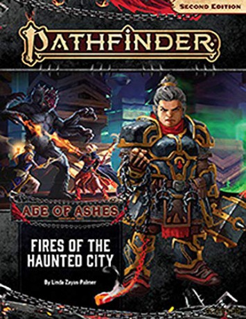 Pathfinder Adventure Path: Fires of the Haunted City (Age of Ashes 4 of 6) (P2) (Pathfinder Adventure Path: Age of Ashes) - Linda Zayas-Palmer [KSIĄŻKA]