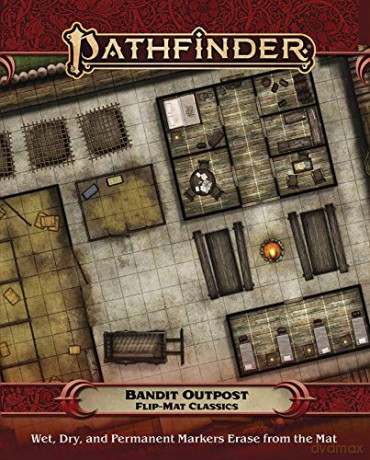 Pathfinder Flip-Mat Classics - Bandit Outpost - Corey Macourek [KSIĄŻKA]