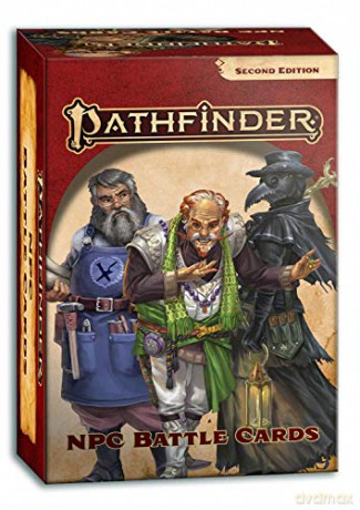 Pathfinder NPC Battle Cards (P2) - Paizo Staff [KSIĄŻKA]