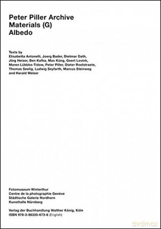 Peter Piller Archive, Materials (G) Albedo - Thomas Seelig [KSIĄŻKA]