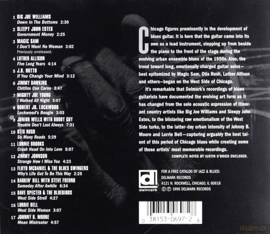 Różni Wykonawcy: Blues Guitar Greats [CD]