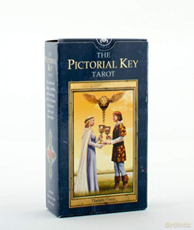 Pictorial Key Tarot: 78 Full Colour Tarot cards - Davide Corsi [KSIĄŻKA]