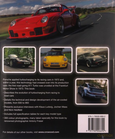 Porsche Air-Cooled Turbos 1974-1996 (Crowood Autoclassics) - Johnny Tipler [KSIĄŻKA]