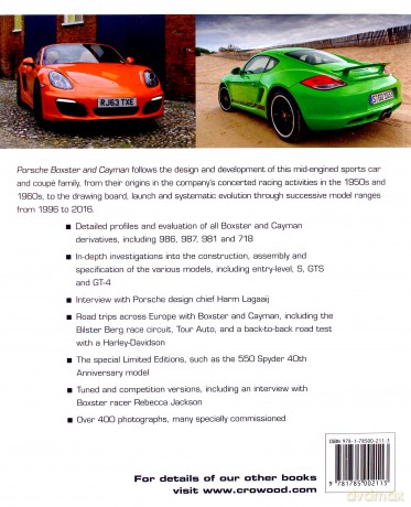 Porsche Boxster and Cayman: The Complete Story (Crowood Autoclassics) - Johnny Tipler [KSIĄŻKA]