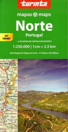 Portugal North GPS r/v (r) turinta: Norte Portugal (Regional Series) - Turinta LDA [KSIĄŻKA]