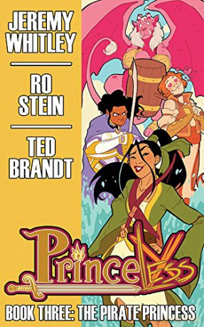 Princeless Book 3: The Pirate Princess Deluxe Hardcover - Jeremy Whitley [KSIĄŻKA]