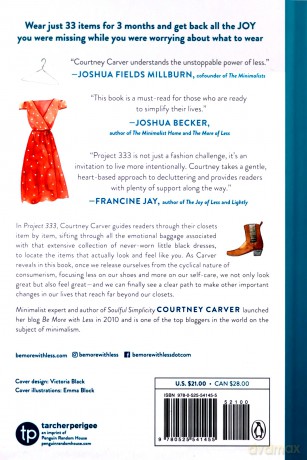 Project 333: The Minimalist Fashion Challenge That Proves Less Really Is So Much More - Courtney Carver [KSIĄŻKA]