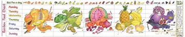 Rainbow Food Activity Chart (Liz Cook Charts) - Liz Cook [KSIĄŻKA]