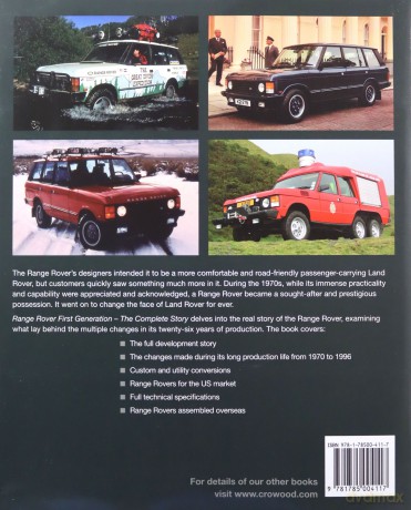 Range Rover First Generation: The Complete Story (Crowood Autoclassics) - James Taylor [KSIĄŻKA]