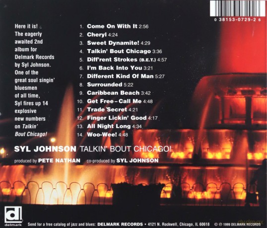 Syl Johnson: Talkin' Bout Chicago [CD]