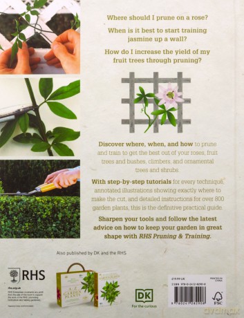 RHS Pruning and Training: Revised New Edition; Over 800 Plants; What, When, and How to Prune - Christopher Brickell [KSIĄŻKA]