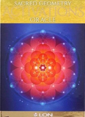 Sacred Geometry Activations Oracle: 44 full colour cards and 160pp book - Lon Art [KSIĄŻKA]