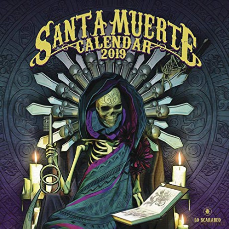 Santa Muerte Calendar 2019 (Calendars 2019) - Fabio Listrani [KSIĄŻKA]