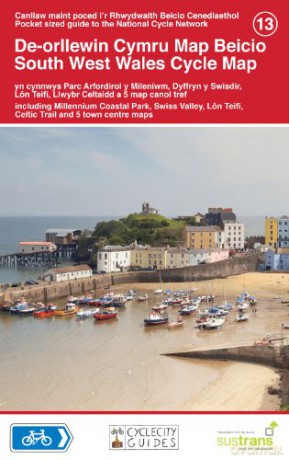 South West Wales Cycle Map (National Cycle Network Route Maps [KSIĄŻKA]