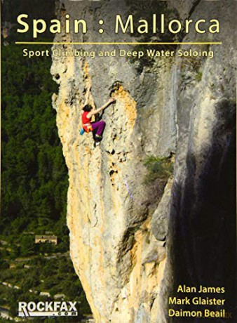 Spain: Mallorca (Rockfax Climbing Guides): Sport Climbing and Deep Water Soloing - Alan James [KSIĄŻKA]