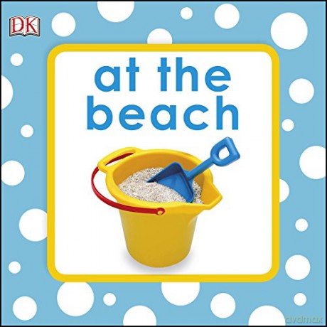 Squeaky Baby Bath Book At The Beach [KSIĄŻKA]