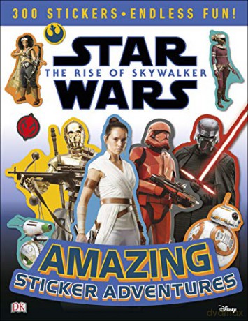 Star Wars The Rise of Skywalker Amazing Sticker Adventures - David Fentiman [KSIĄŻKA]