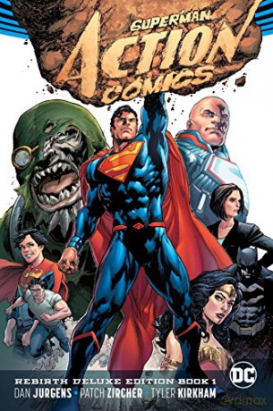 Superman Action Comics Rebirth Deluxe Coll HC Book 01: Deluxe Edition - Dan Jurgens [KOMIKS]