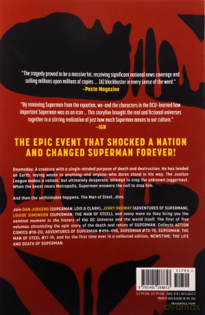 Superman The Death Of Superman TP New Ed - Jerry Ordway [KOMIKS]