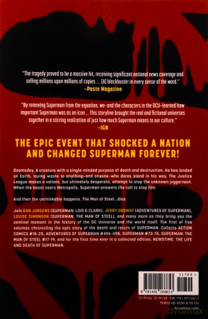 Superman The Death Of Superman TP New Ed - Jerry Ordway [KOMIKS]